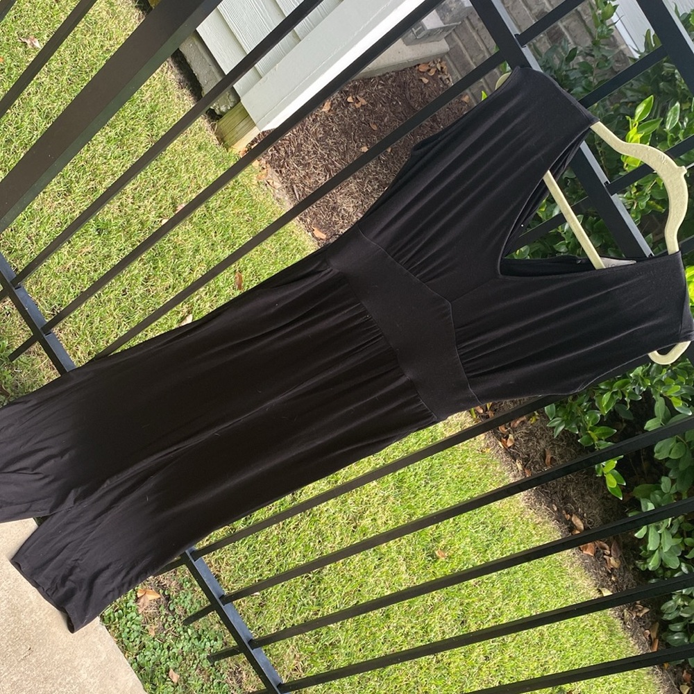 Extra small Loft outlet jumpsuit black
